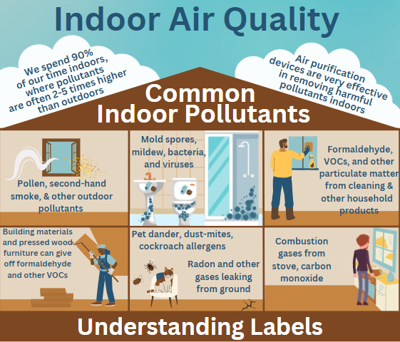 indoor air quality infographic